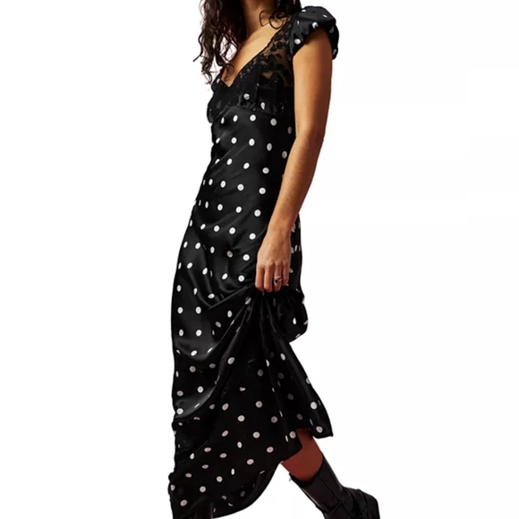 NWT Free People Butterfly Baby Maxi Dress - Picture 5 of 5